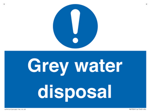 Grey water disposal